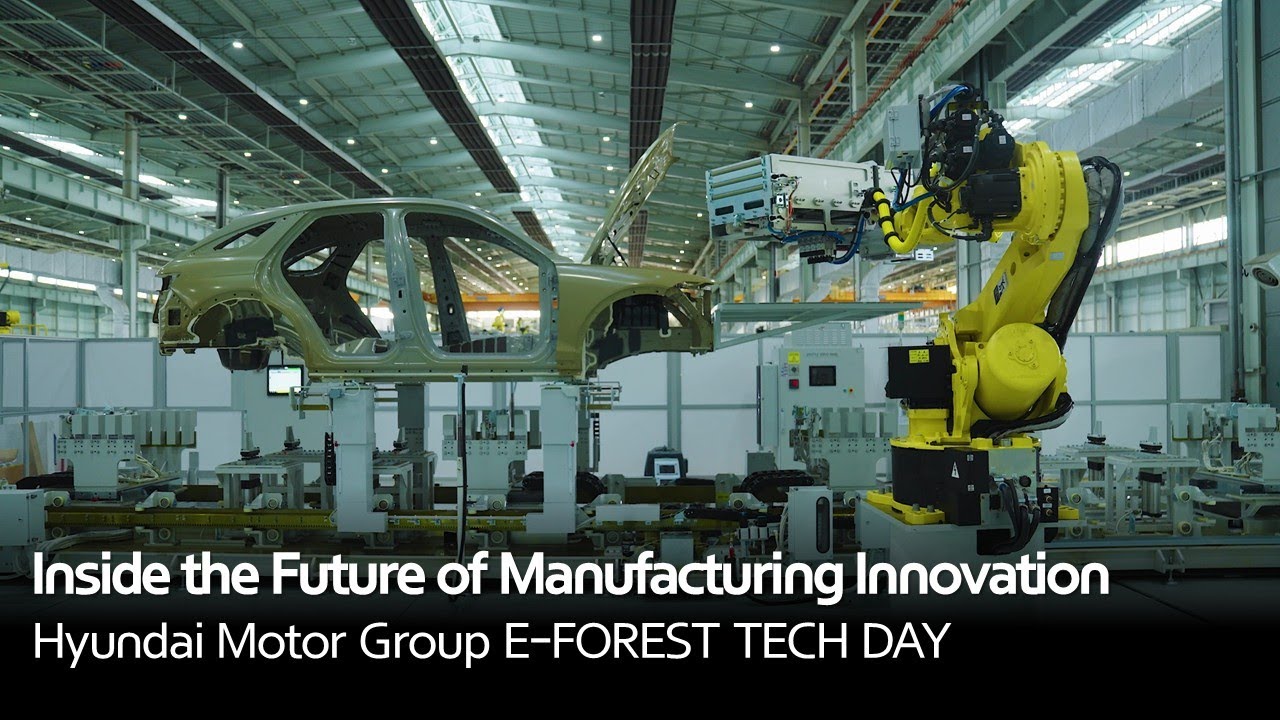 Inside the Future of Manufacturing Innovation | Hyundai Motor Group E-FOREST TECH DAY