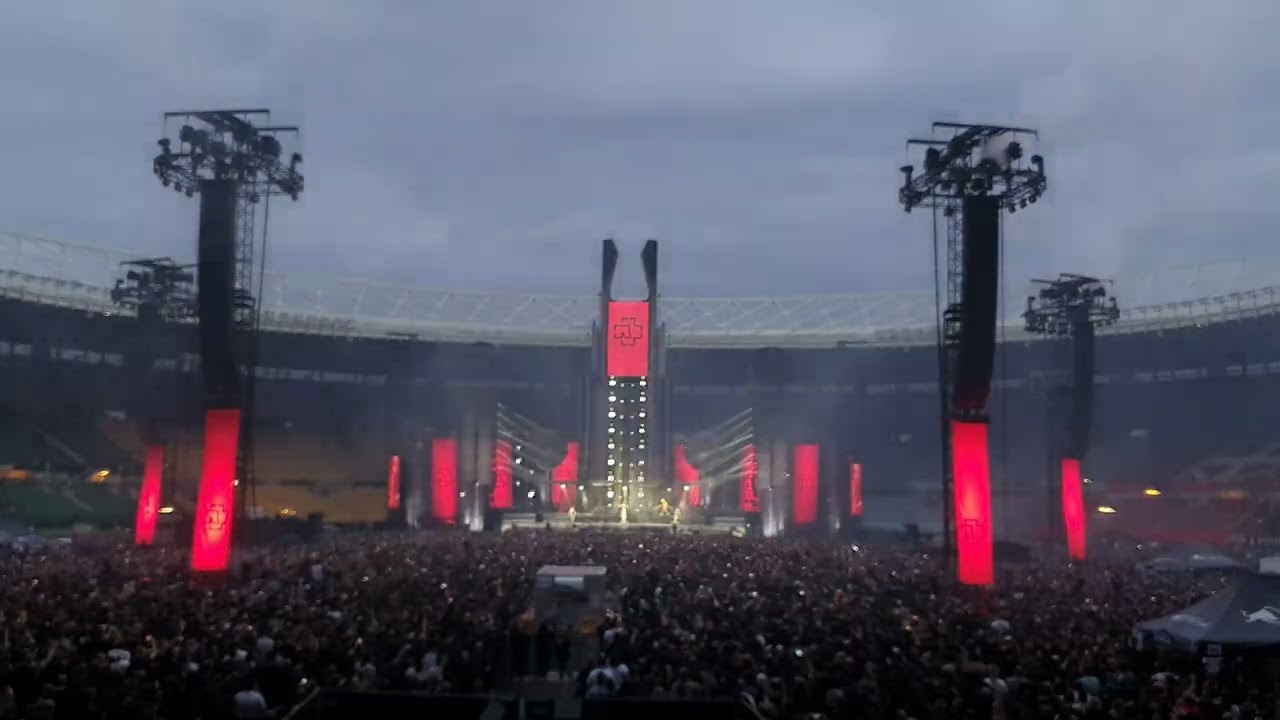 Rammstein, Links 2, 3, 4, Wien, Ernst-Happel-Stadion, 27. Juli 2023, #rammstein