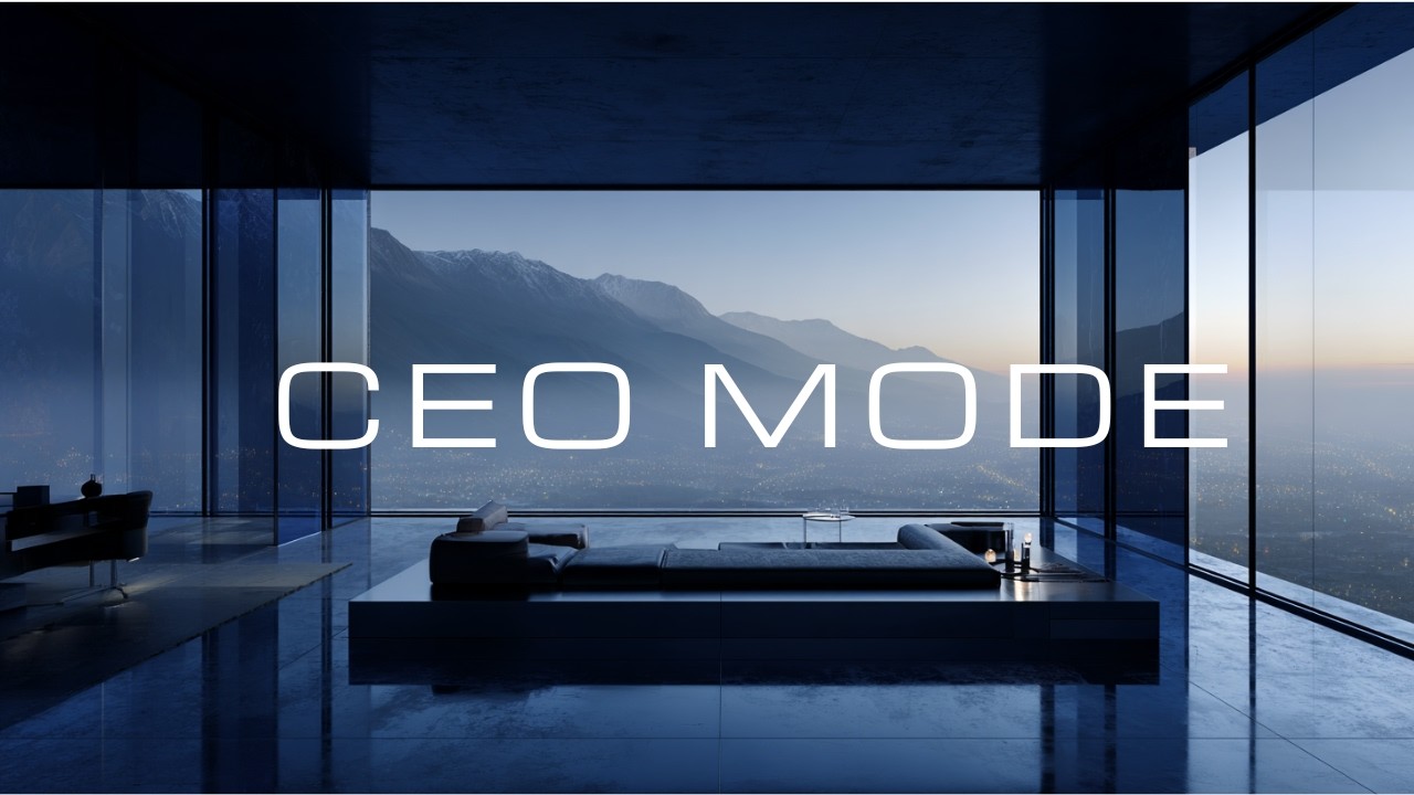 Deep Focus Music for Peak Flow Productivity | CEO Mode