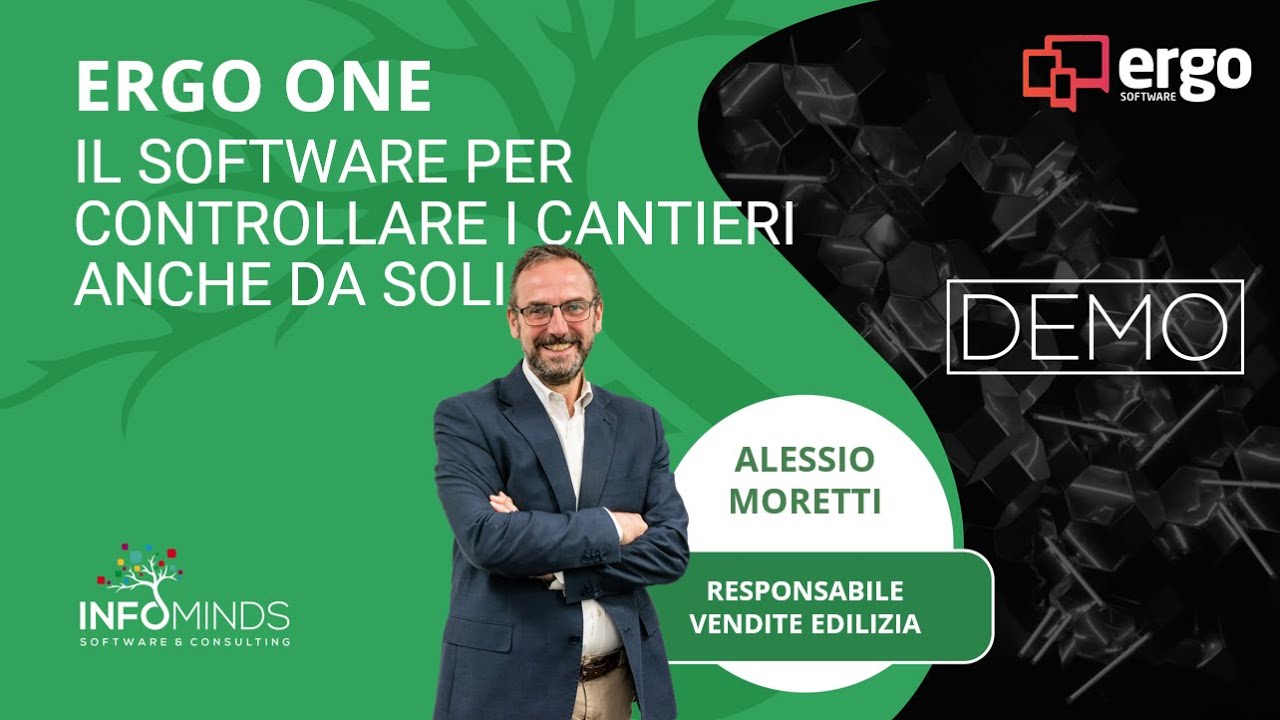 ERGO One - il software per il controllo dal cantiere anche da soli