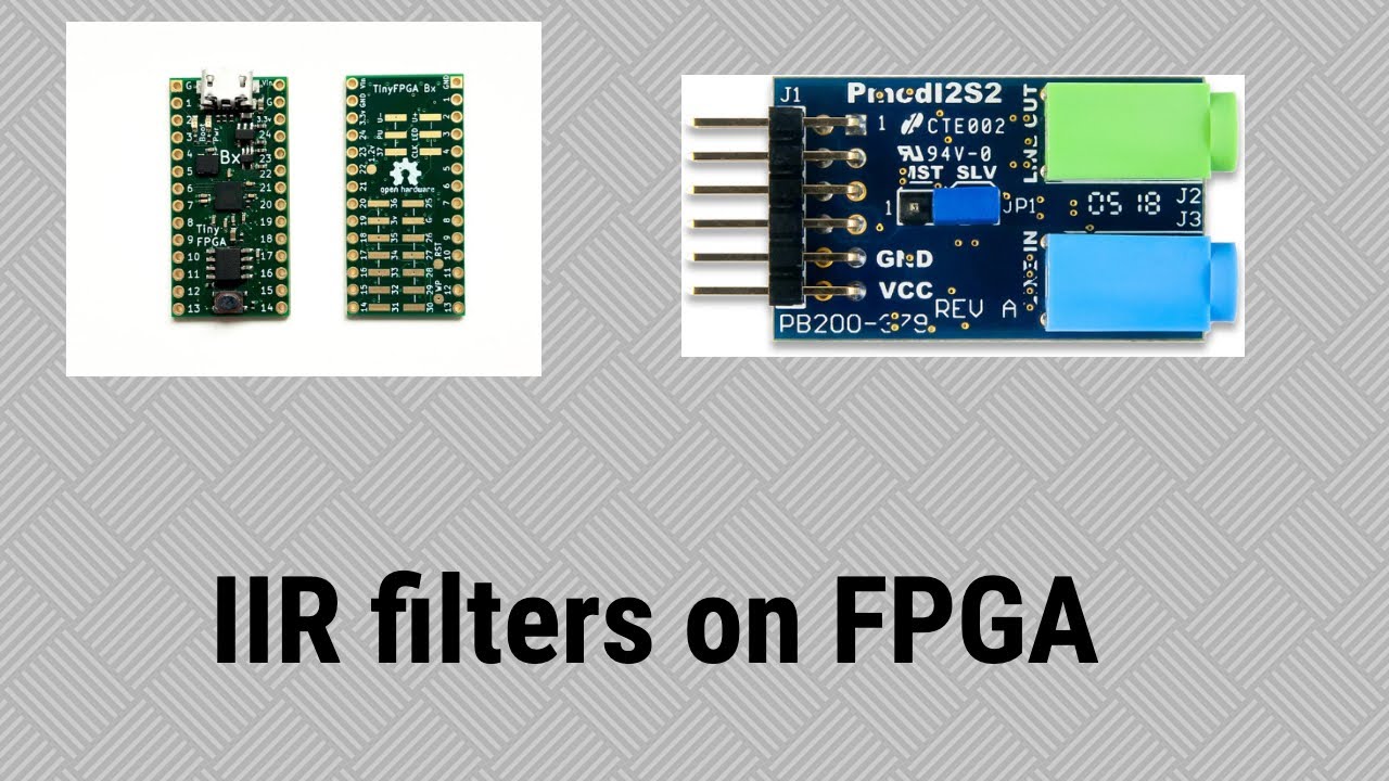 [#14] IIR Filters -  FPGA Audio (fixed-point)