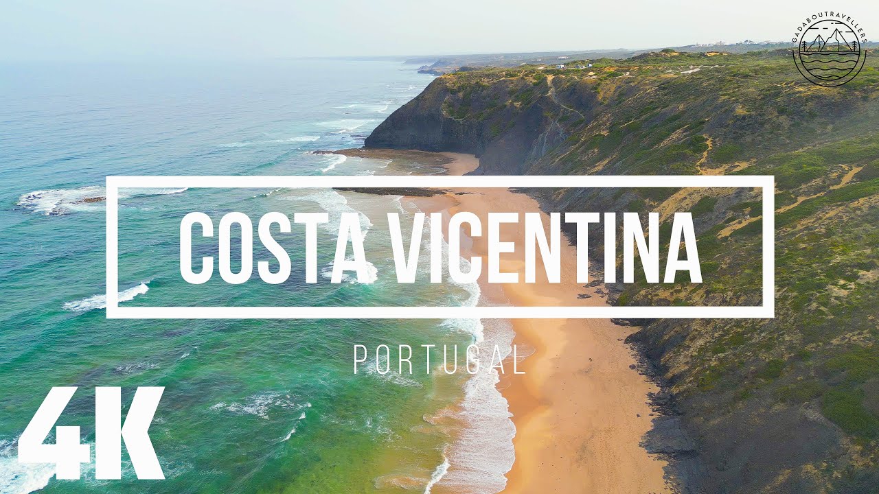 Drone Footage 4K - Flying over Costa Vicentina, Portugal