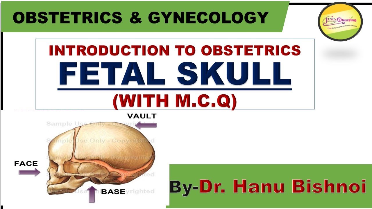 OBG INTRODUCTION- FETAL SKULL WITH MCQ