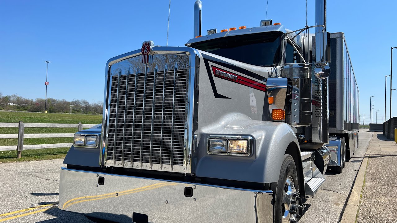 ТЕСТ-ДРАЙВ 2023 Kenworth W900L Limited Edition #MATS2023 #kenworth900 #kenworthW900 #W900L