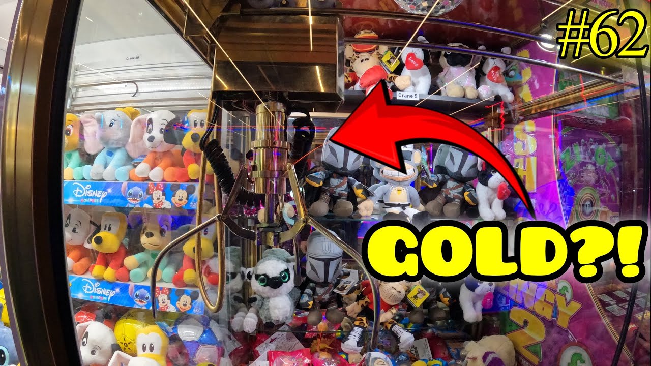 Claw Machines UK Episode #62 | WE WON ON A GOLD ARCADE MACHINE!!!