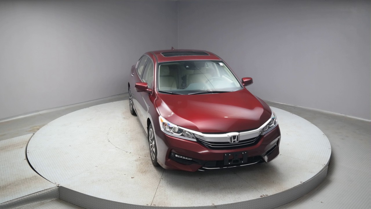 2017 Crimson Red Pearl Honda Accord Hybrid Sedan #H234