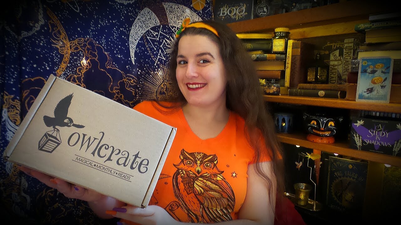 Owlcrate 💀 A STUDY IN SHADOWS 💀 Unboxing October 2022