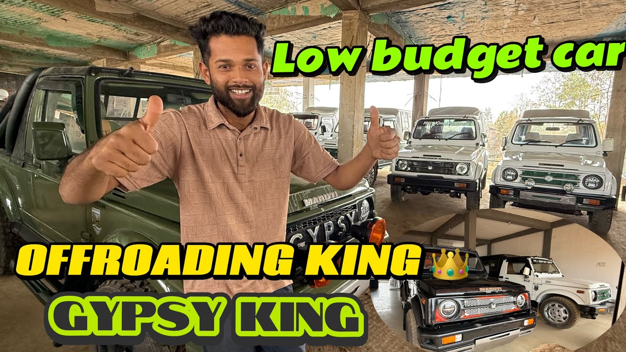 Low budget, offroading car gypsy King 4x4 available stock