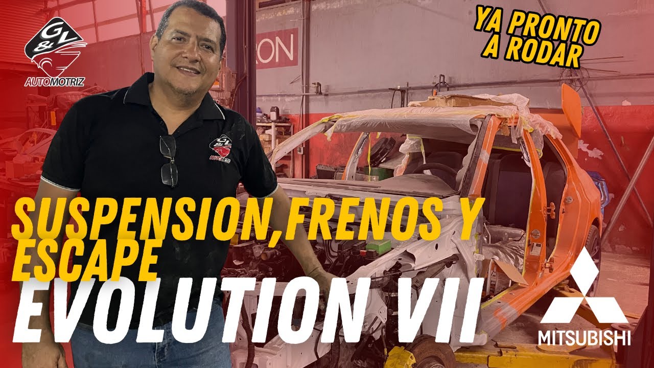 Retomamos el Evolution / Armamos la suspensión, frenos y escape completo / G&L Automotriz