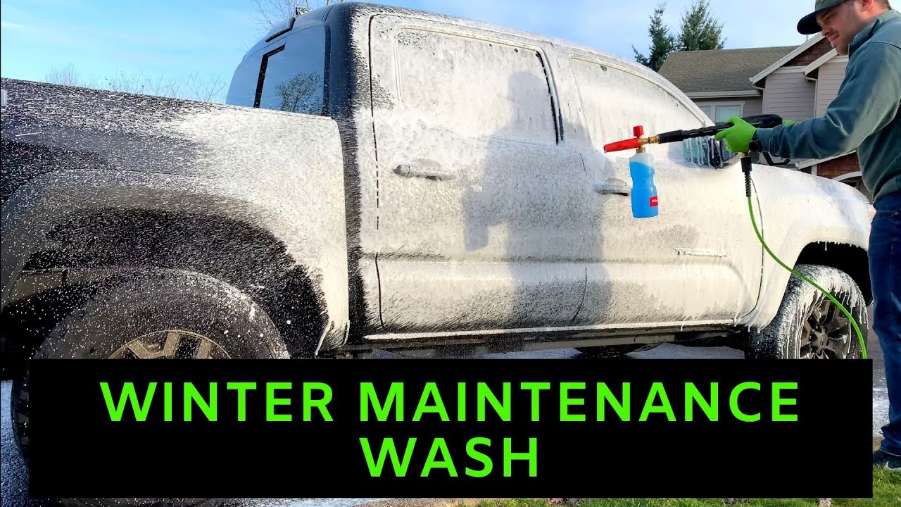 WINTER MAINTENANCE WASH