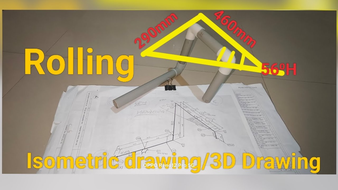 #Isometricdrawing #spool #tamplet #fitting #Rolling    