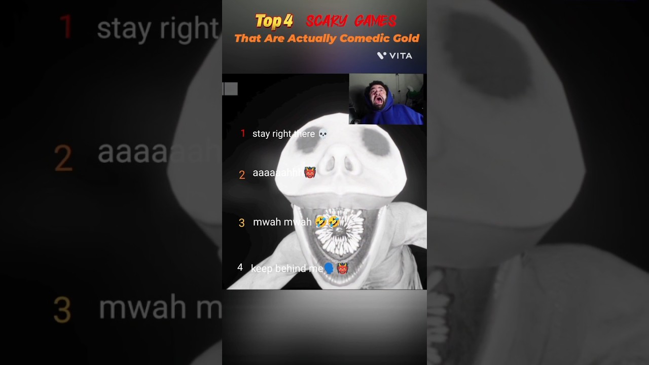 Top 4 Scary Games That Are Actually Comedic Gold