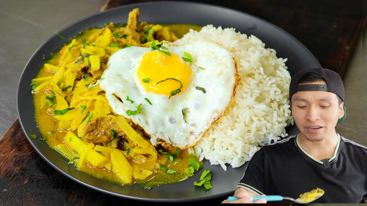 ¡LA COMIDA MÁS SENCILLA Y DELICIOSA! OLLUQUITO CON CARNE | Abelca