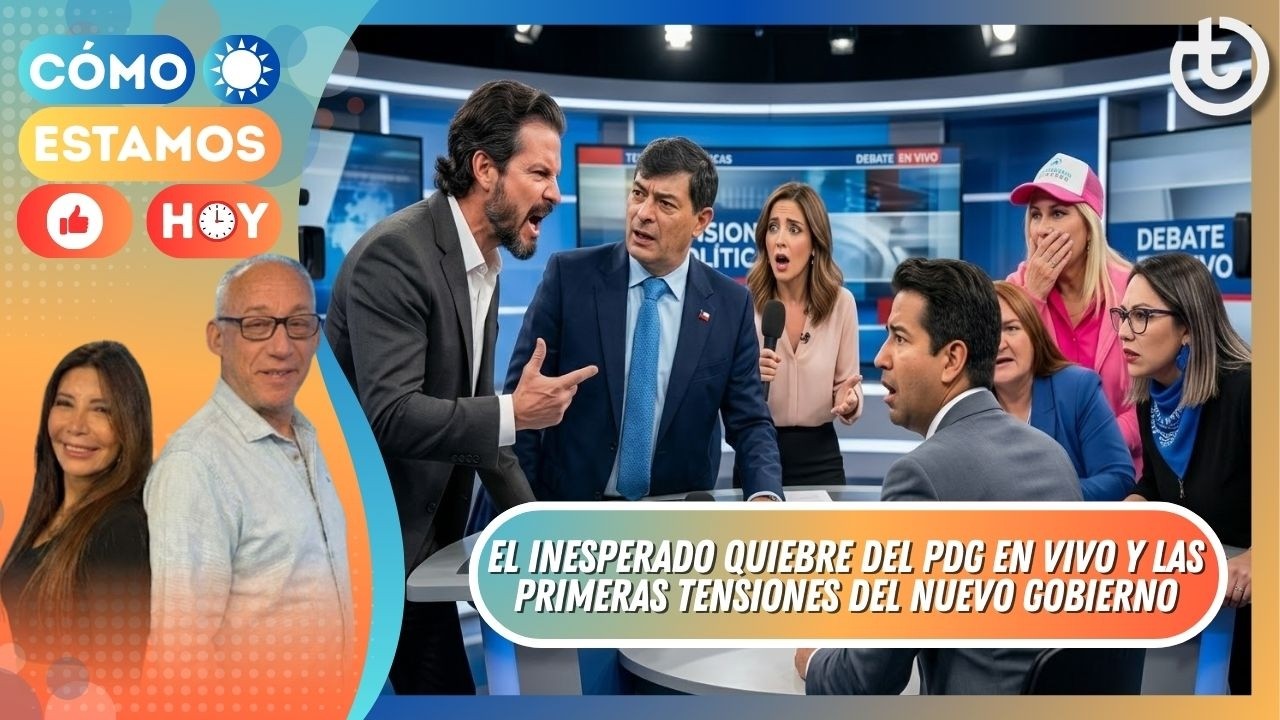 El inesperado quiebre del PDG en vivo y las primeras tensiones del nuevo gobierno
