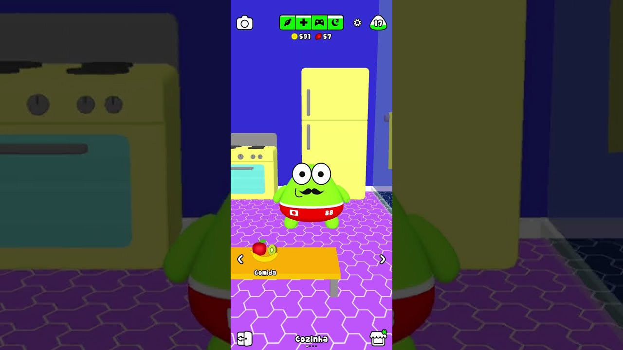 Cuidando do pou 3D 