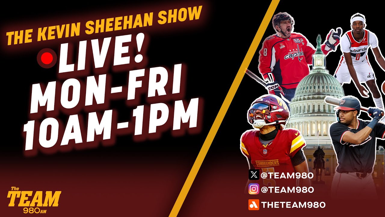 Commanders Interviewed Brian Flores! + New RFK Stadium Preview | The Kevin Sheehan Show LIVE!