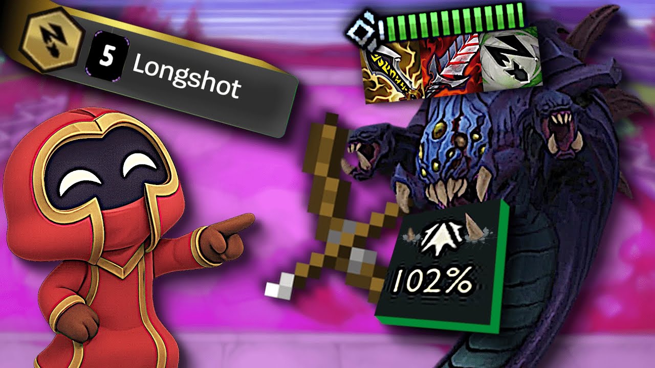 I made Baron Nashor a LONGSHOT which gave him 100 Damage AMP!!!