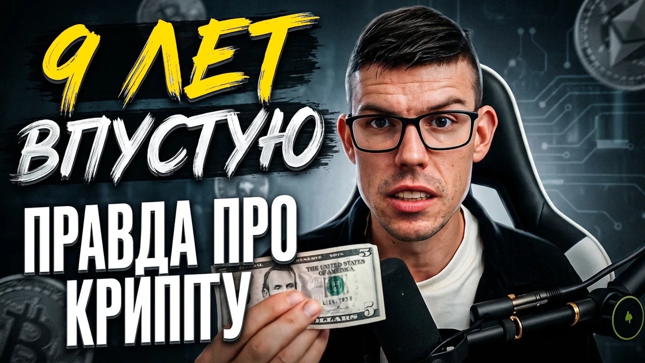 9 лет я слушал крипто-блогеров… и НЕ зарабатывал. Вот что они скрывают