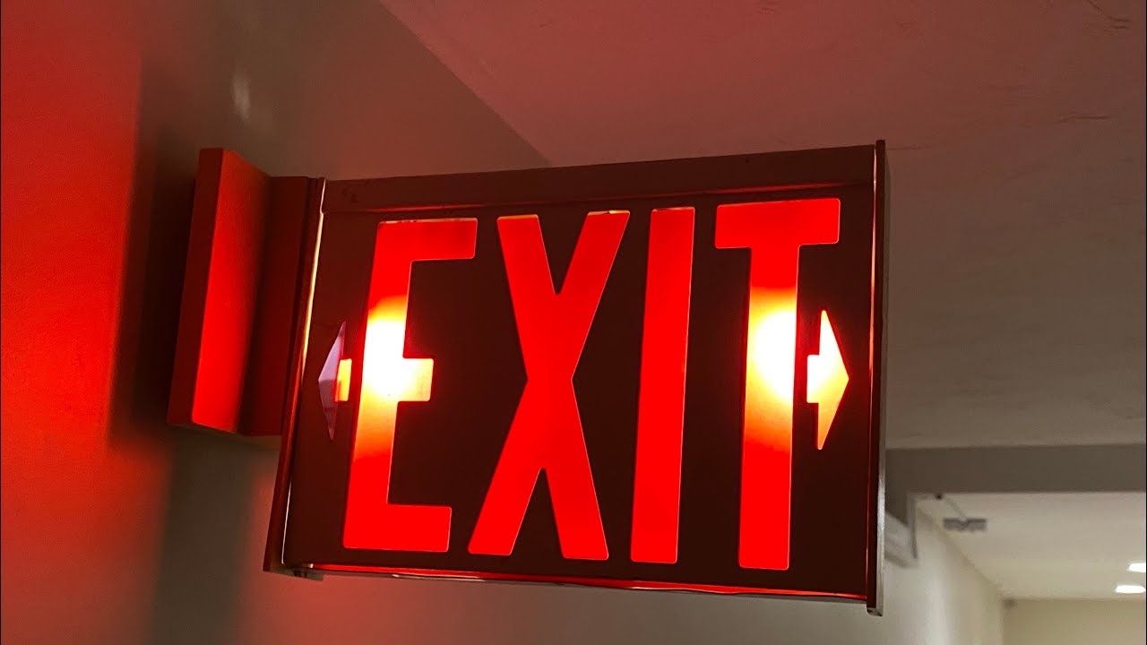 Exit Sign/Emergency Lighting Test 21