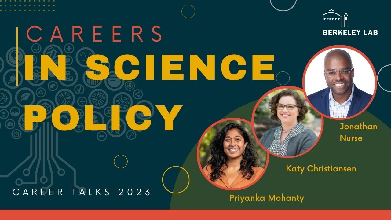 STEM Career Talk: Careers in Science Policy