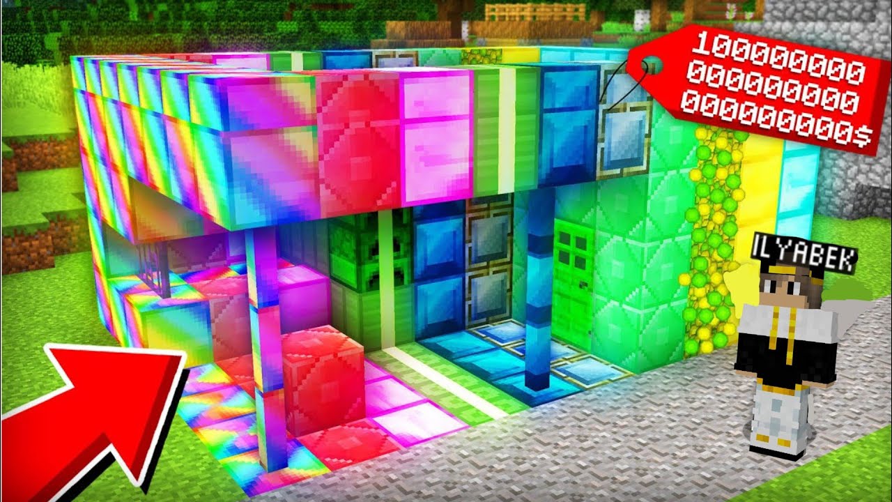 🤑UYIM HUDDI MILLIARDERLARNIKIDEK BOʻLDI !!! | MINECRAFT UZBEK TILIDA