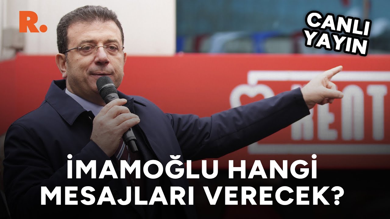 İmamoğlu, 'Yeni Özel Halk Otobüsü Hizmete Alım Töreni'nde #CANLI