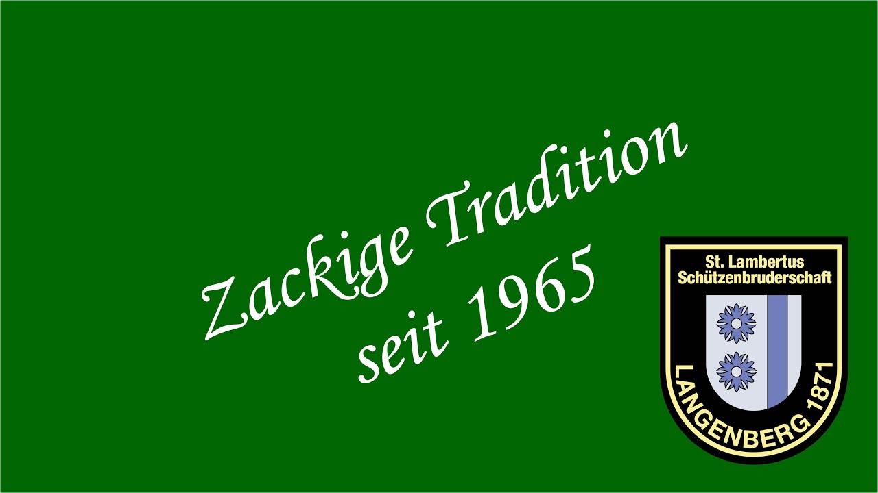 Zackige Tradition seit 1965