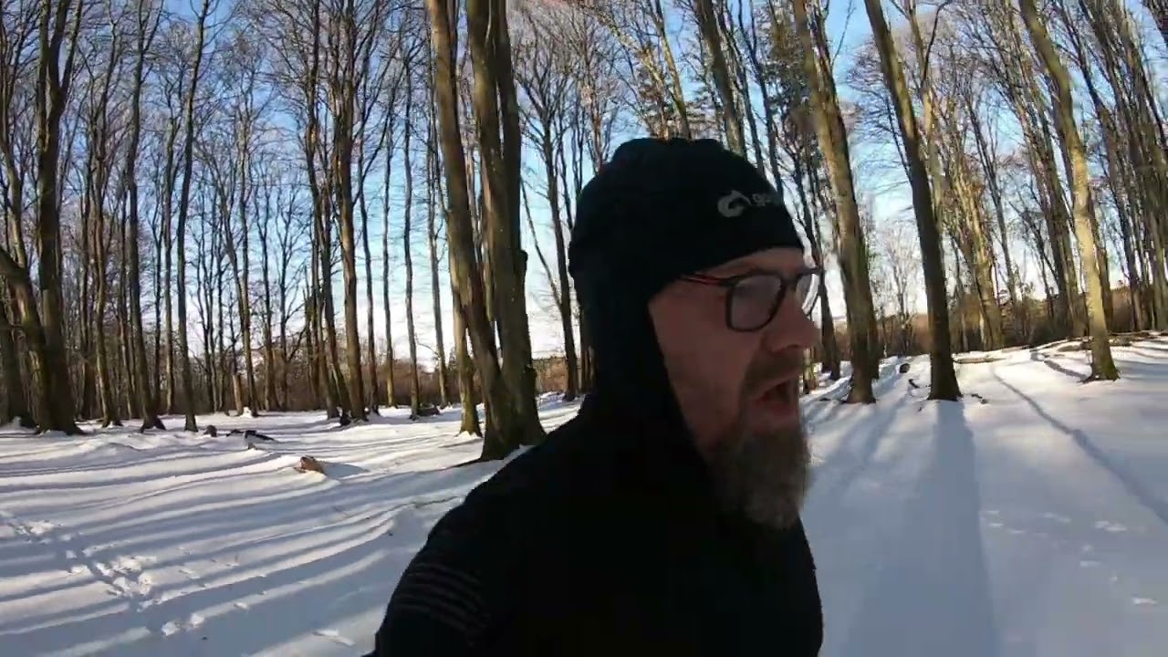 Vinter Trail löpning 