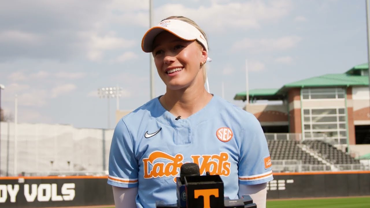 Фотография питчера женской софтбольной команды Lady Vols Карлин Пикенс, 1 марта 2026 года.