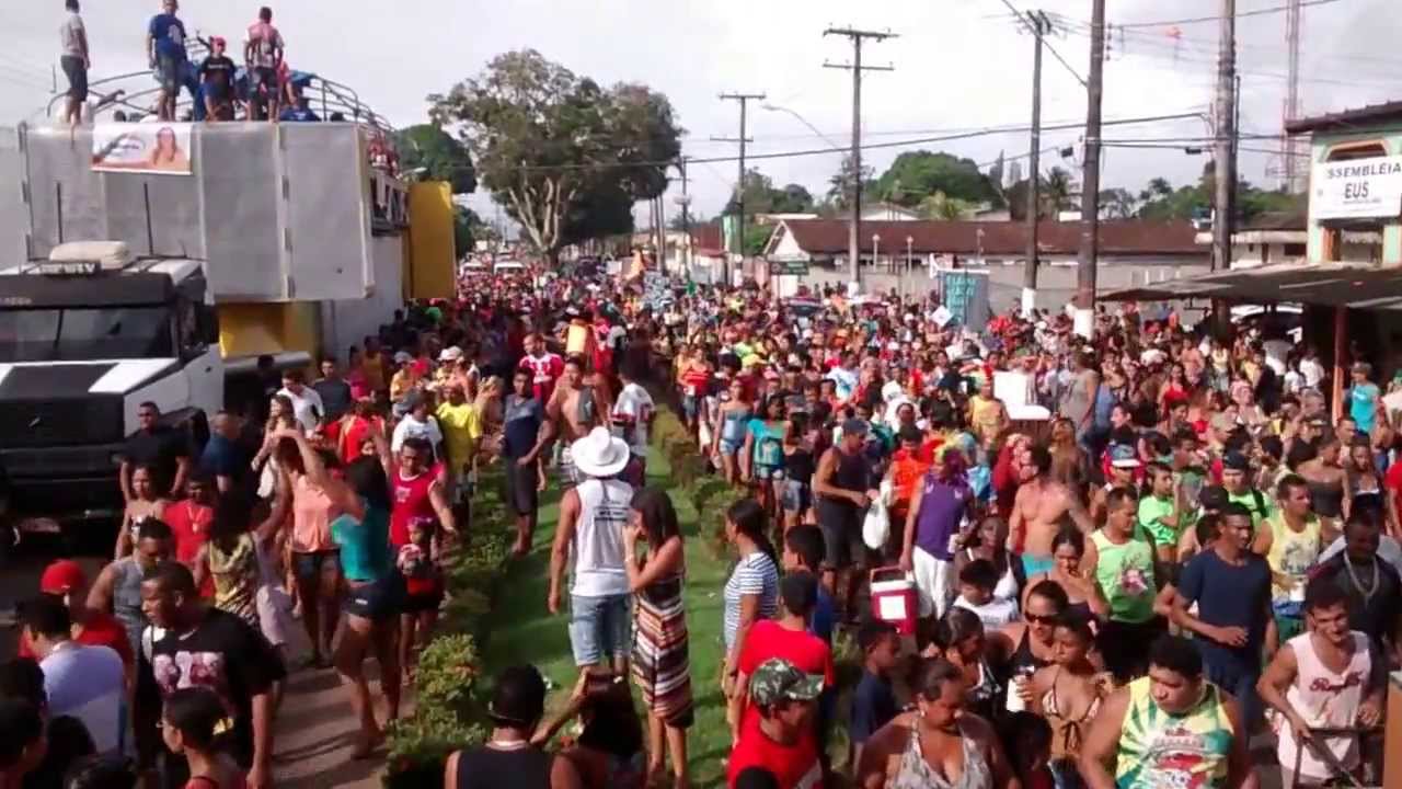 Ilha de Mosqueiro - Pa - Carnaval 2014 - Bloco Pirarucu nas Cinzas