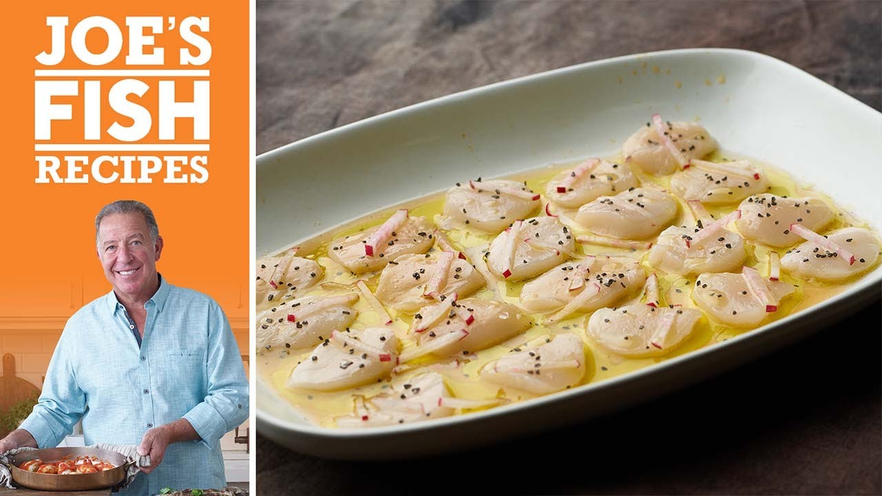 Сырой морской гребешок