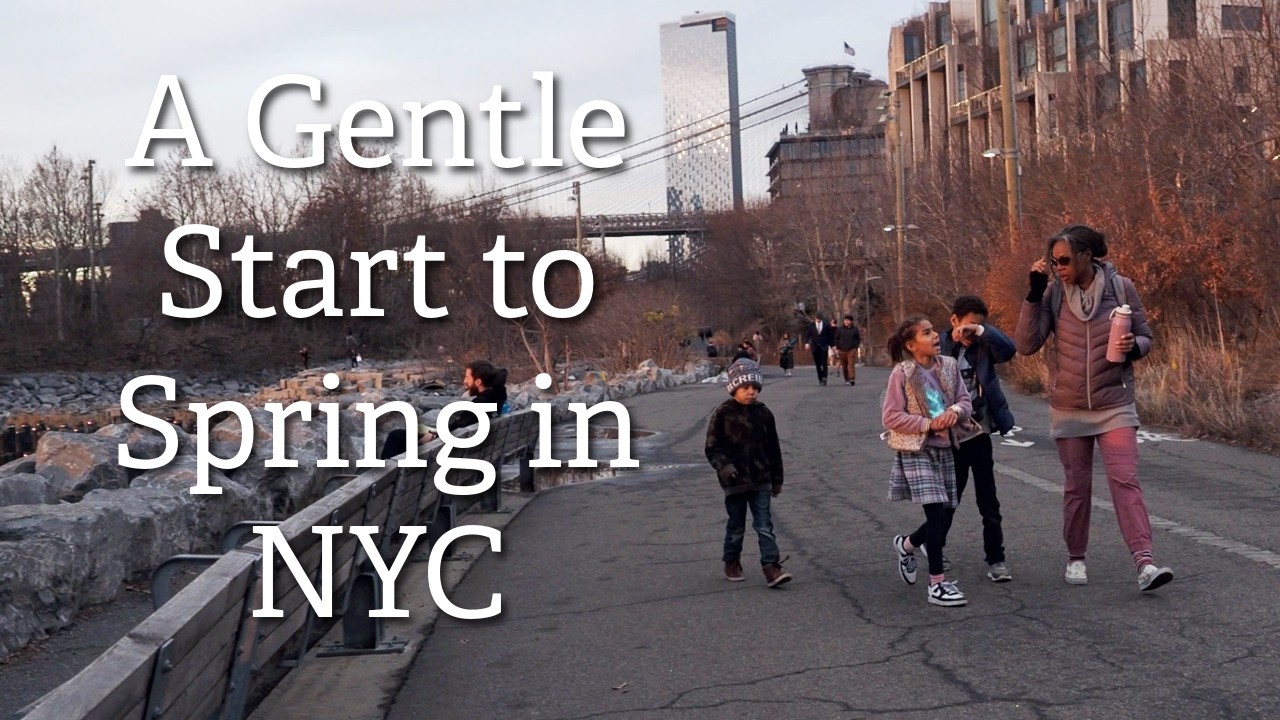 A Couple of Cozy Rainy Days at Home in NYC with Our Family & the Beginning of Spring in Brooklyn