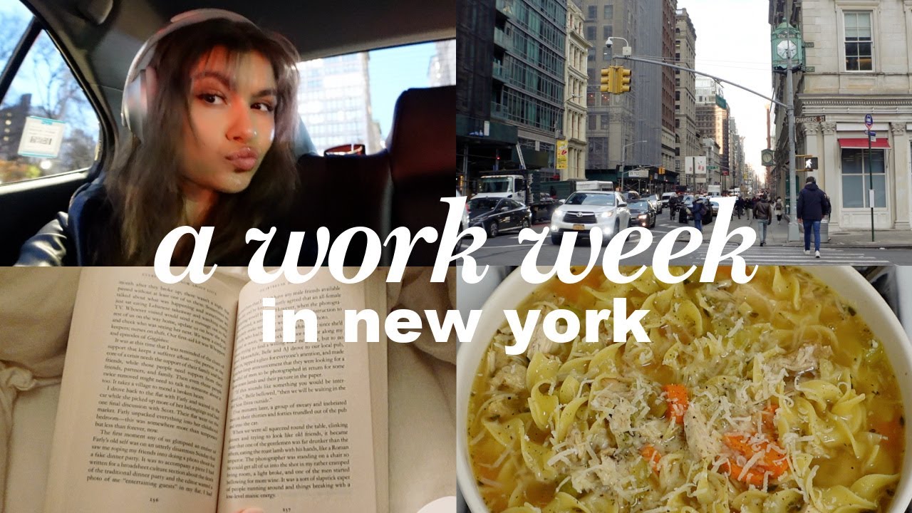 work week in my life (New York City Restaurant)