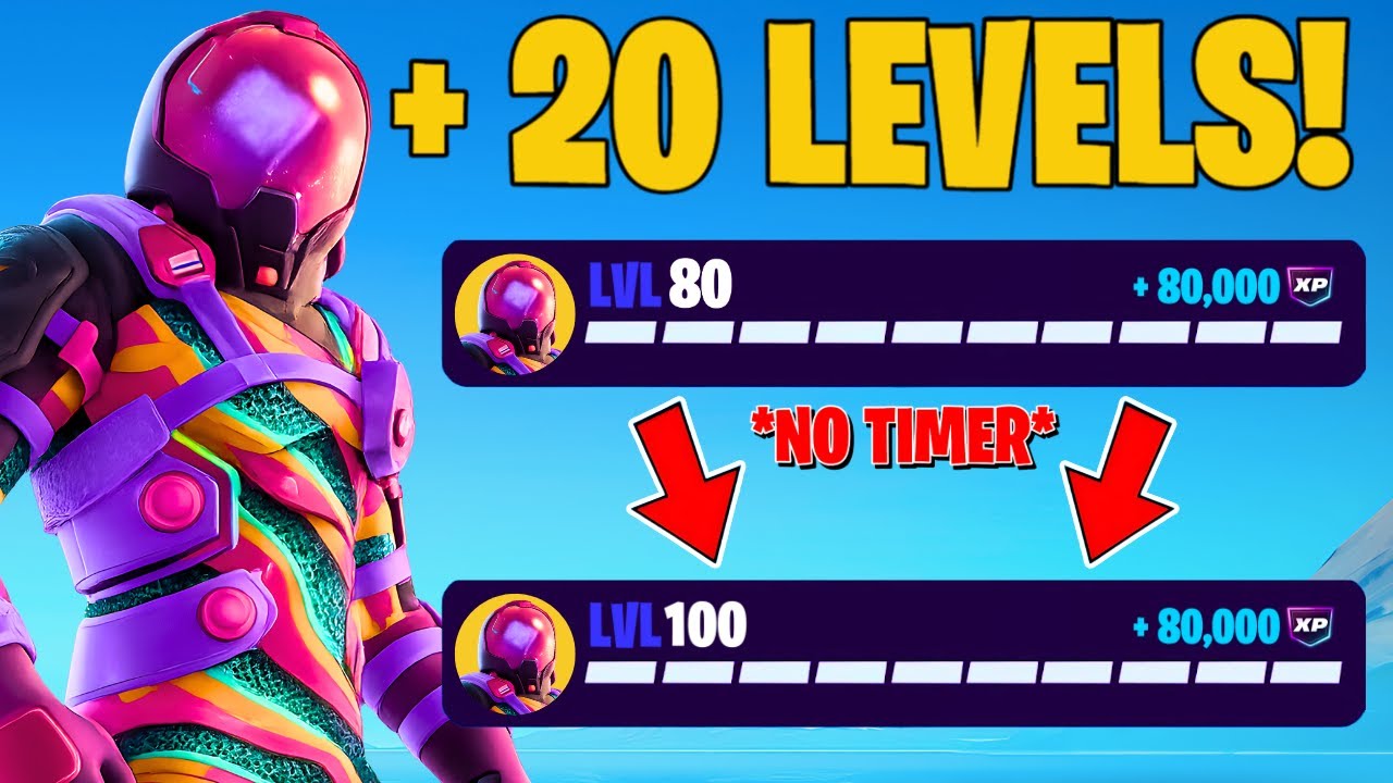 *NO TIMER* Best Fortnite XP MAP How To LEVEL UP FAST in CHAPTER 7 Season 1! (EARN XP!)