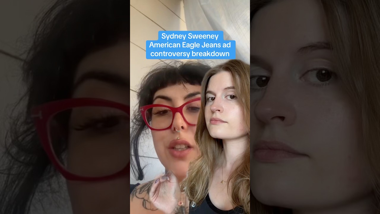 Рекламная драма джинсов American Eagle Сидни Суини #sydneysweeney #americaneagle #драма