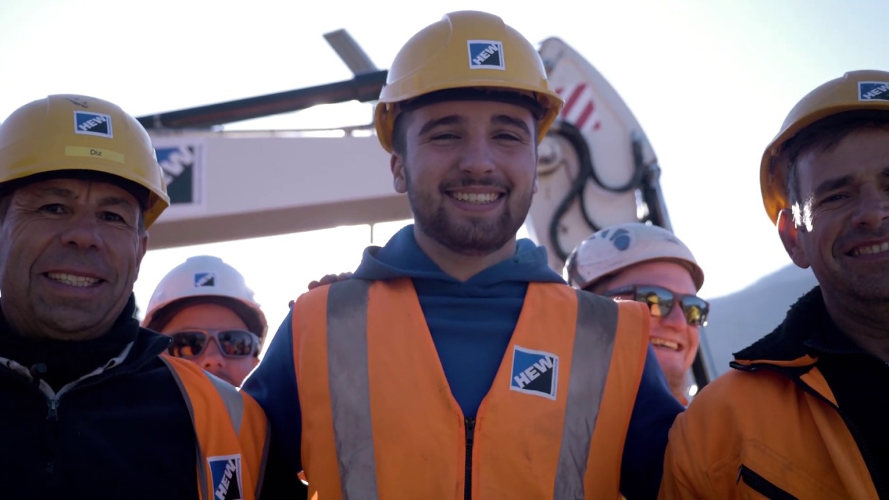 Begeisternde Karriere im Strassenbau