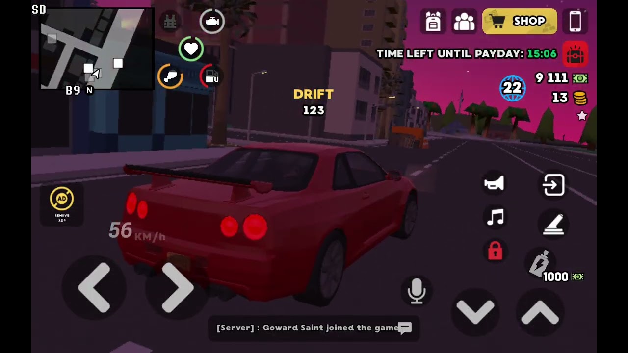 Block crime Mafia rp free roam 