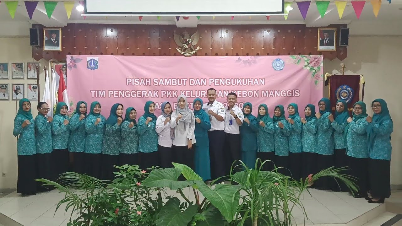 Pisah Sambut dan Pengukuhan Tim Penggerak PKK Kelurahan Kebon Manggis Tahun 2026-2030