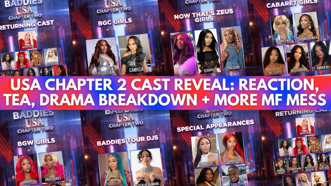 USA CHAPTER 2 CAST REVEAL 😳 FADES ON FADES! CABARET GIRLS, NTTV GIRLS, OGs + MORE | DRAMA BREAKDOWN