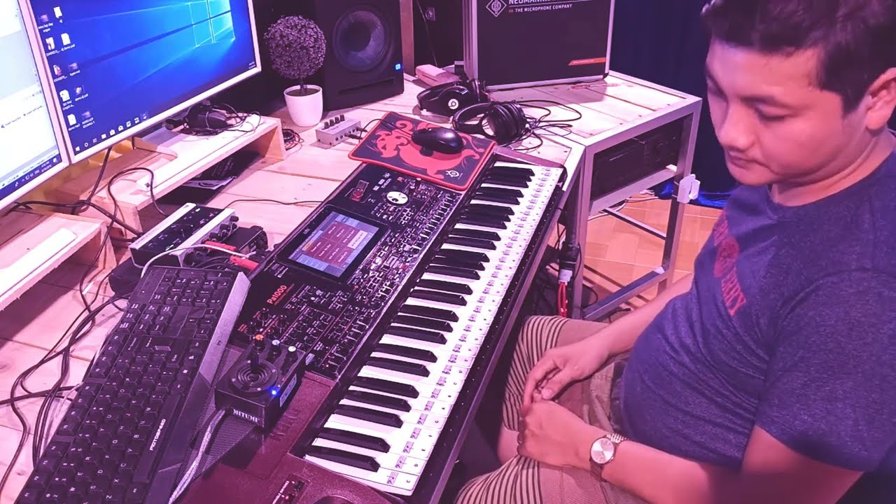 Demo dữ liệu Korg pa600/700/900/1000/3x/4x Nam Trân 2018 trên Korg pa1000