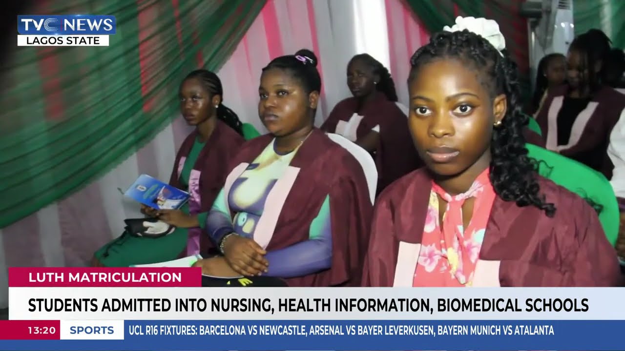 LUTH Matriculates 323 New Students Into Its Various Schools