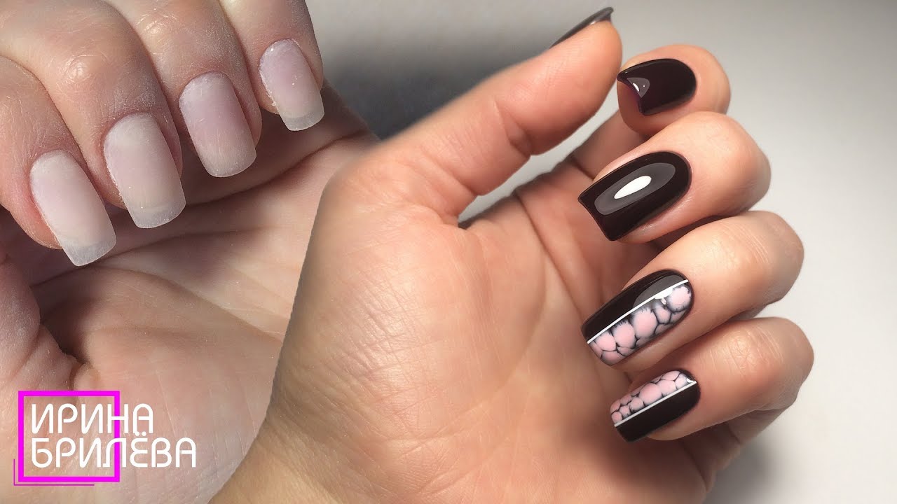 Видео урок по наращиванию ногтей 🌸 Сама себе нарастила ногти