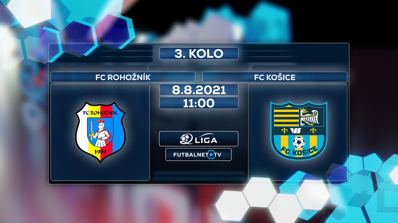 2.liga 2021/2022 3.kolo: FC Rohožník - FC Košice (Zostrih)