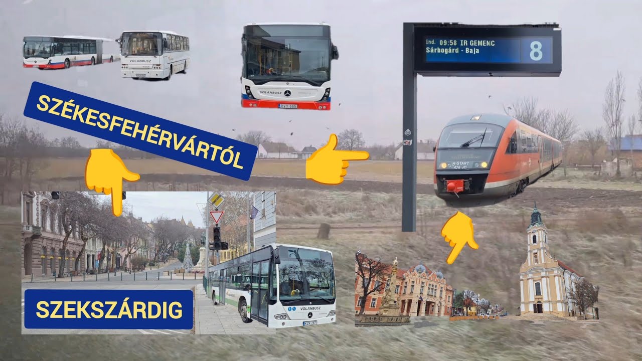 2025 ELSŐ UTAZÁSA Dél-Kelet Dunántúlon | Utazás a 46-os vasútvonalon, majd nézelődés Szekszárdon