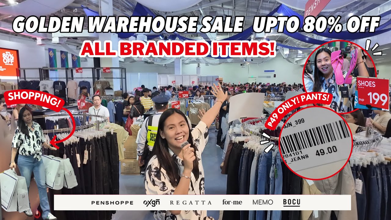 EVERYTHING ON SALE! BRANDED APPARELS UPTO 80% OFF (AS LOW AS ₱49!)