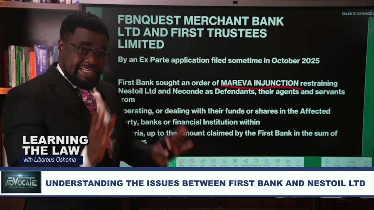 NESTOIL AND FIRST BANK: UNDERSTANDING THE LEGAL ISSUES