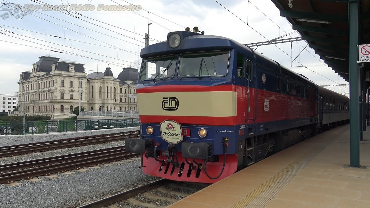 Vlaky Plzeň - červenec a srpen 2019