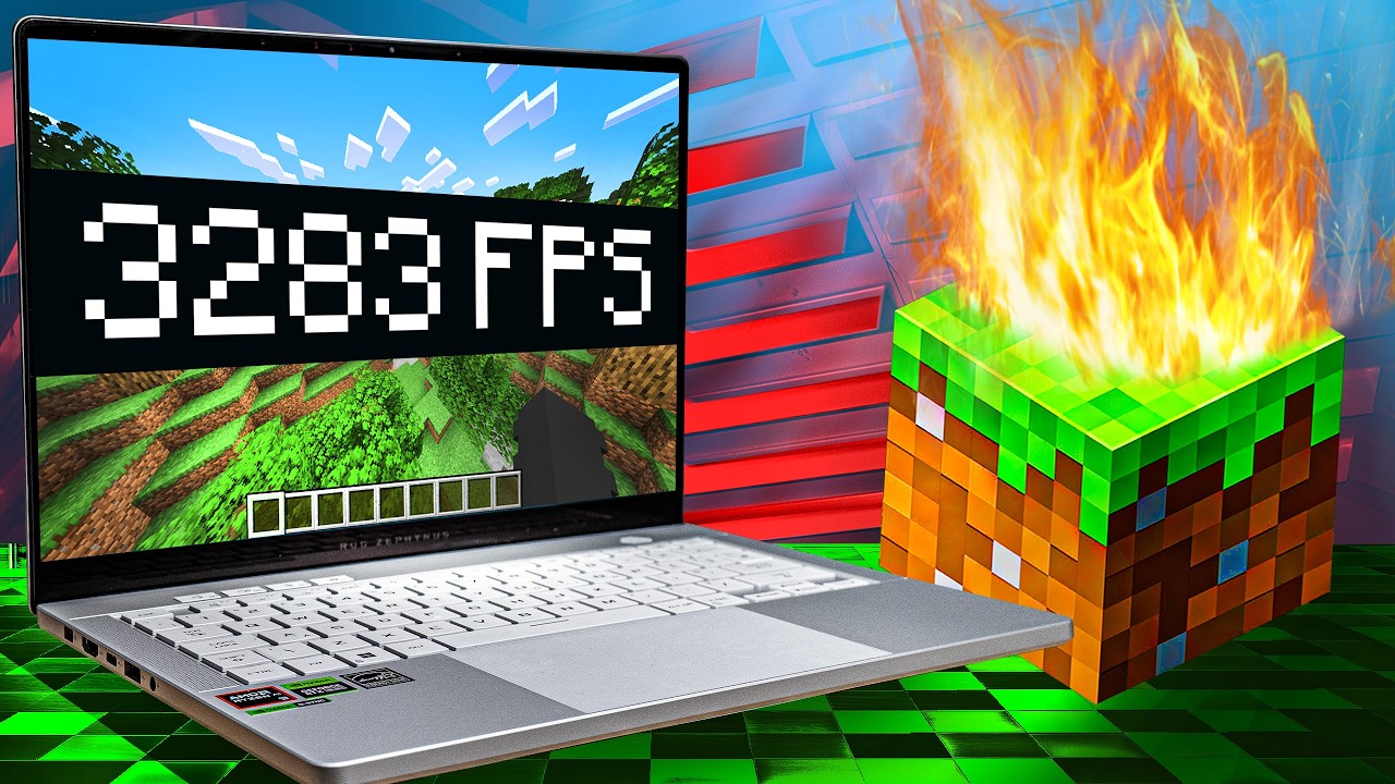 Я протестировал ЛУЧШИЙ игровой ноутбук для Minecraft!
