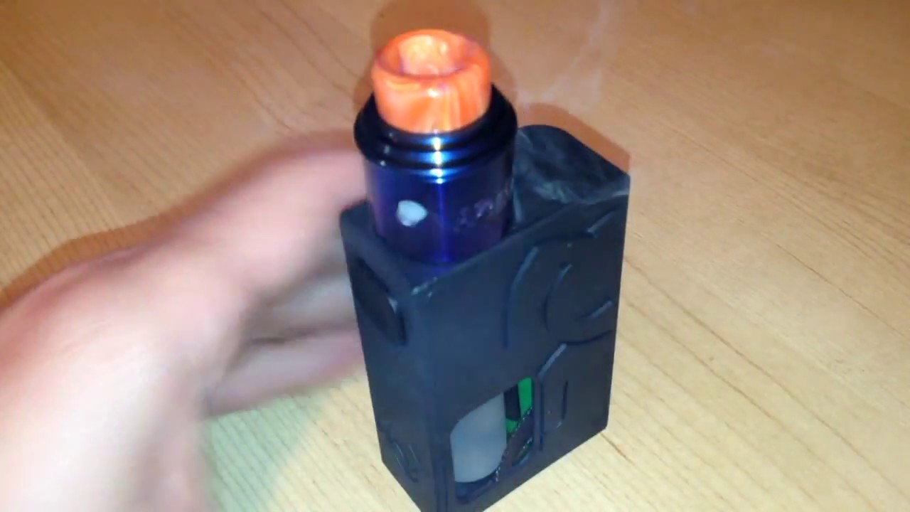 Clrane Resin 810 drip tip for RDA s - Orange -