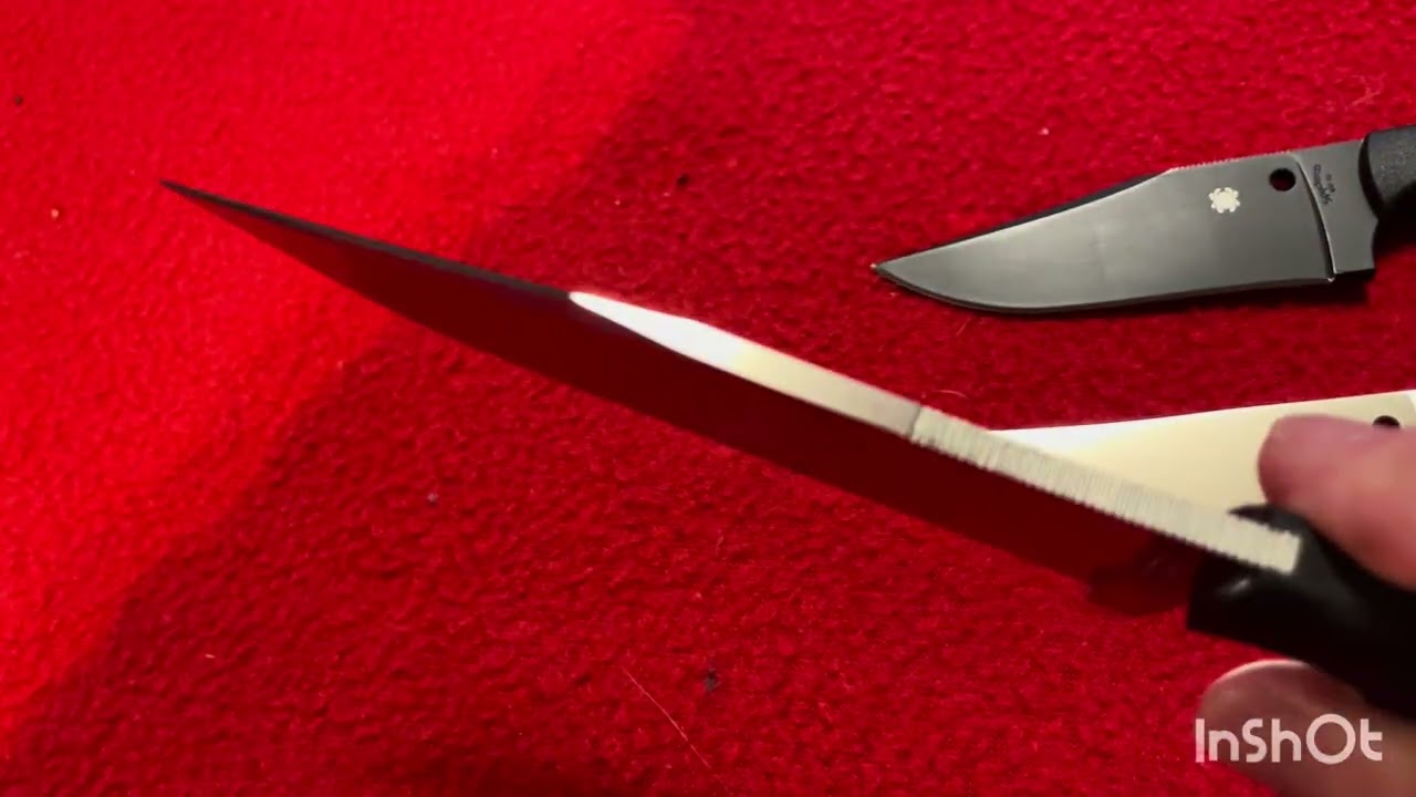 Sunday street steel, spyderco fixed blades, Fread Perrin and Bill Moran, 